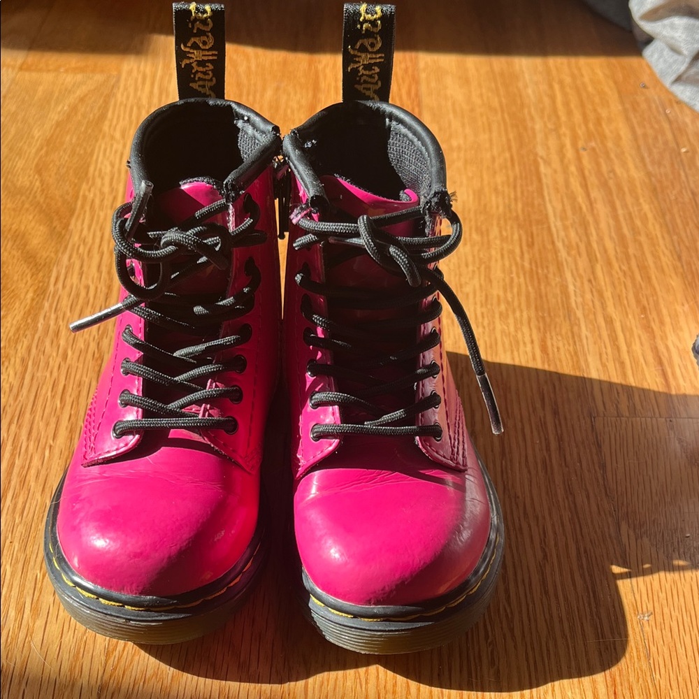 Dr. Martens  1460 Fuchsia Combat Boots